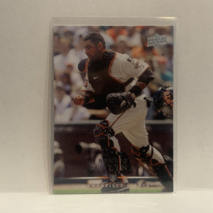 #116 Bengie Molina San Francisco Giants 2008 Upper Deck Series 1 Baseball Card HT