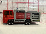 Red Fire Dept Emergency Unit Truck Unbranded Diecast Car