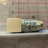 White Ice Breaker Rail Robber Train Engine Hot Wheels Loose Diecast Car 1/64 HC