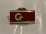 Calgary Stampede Flag Lapel Hat Pin CK