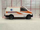 White Ambulance  Van Unbranded Diecast Car