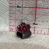 Train Engine Canadian Maple Leaf  Lapel Pin