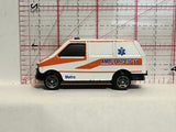 White Ambulance  Van Unbranded Diecast Car