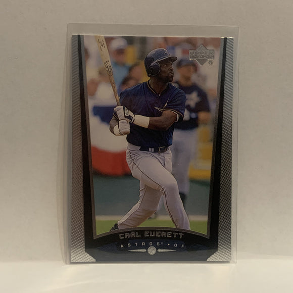 #388 Carl Everett Houston Astros 1999 Upper Deck Baseball Card HT