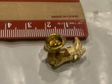 Cowboy Girl Boot Lapel Hat Pin CK