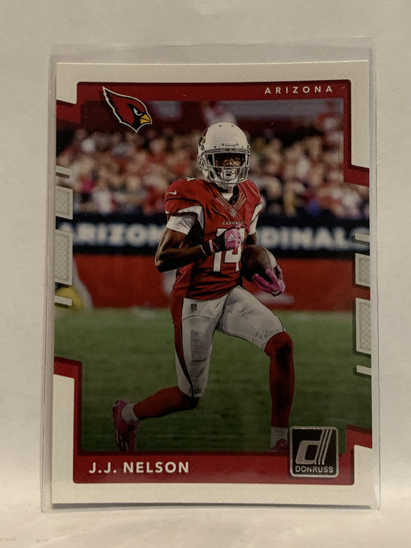 #106 J.J. Nelson Arizona Cardinals 2017 Donruss Football Card