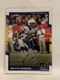 #149 Melvin Gordon Los Angeles Chargers 2017 Donruss Football Card