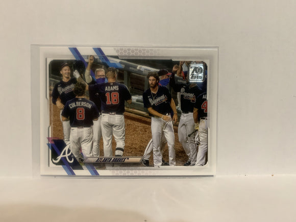 #194 Truist Park Atlanta Braves 2021 Topps Series One Baseball Card