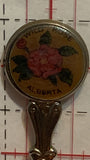 Wild Rose Alberta   Souvenir Spoon