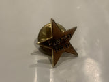 Puerto Rico Star Lapel Hat Pin CK