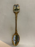 Mockba Statue Moscow Souvenir Spoon