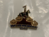 We Remember 2005 RCMP Lapel Hat Pin CK