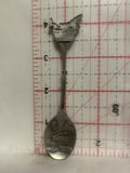 Prince Edward Island Province Pegasus Pewter Souvenir Spoon