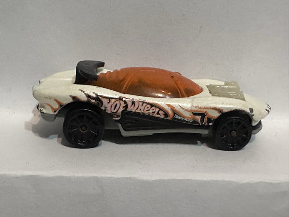 White Flashfire  1991 Hot Wheels Diecast Car