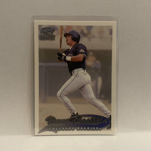 #80 Vinny Castilla Colorado Rockies 1999 Pacific Paramount Baseball Card HT
