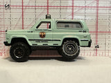 Blue National Parks Park Patrol Chevy Blazer 4X4 MB129 L18 2016 Matchbox Diecast Car