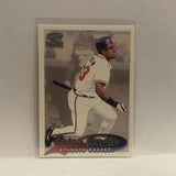 #25 Brian Jordan Atlanta Braves 1999 Pacific Paramount Baseball Card HT