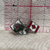 Wales Canadian Friendship  Lapel Pin