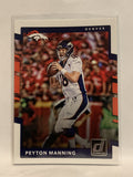 #217 Peyton Manning Denver Broncos 2017 Donruss Football Card
