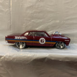 Red #6 '64 Chevelle Hot Wheels Loose Diecast Car 1/64 HD