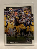 #256 Le'Veon Bell Pittsburgh Steelers 2017 Donruss Football Card