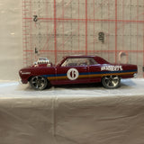 Red #6 '64 Chevelle Hot Wheels Loose Diecast Car 1/64 HD