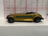 Copper Christmas Plymouth Prowler 1/55 Unbranded Diecast Car