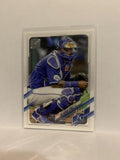 #211 Salvador Perez Kansas City Royals 2021 Topps Series One Baseball Card