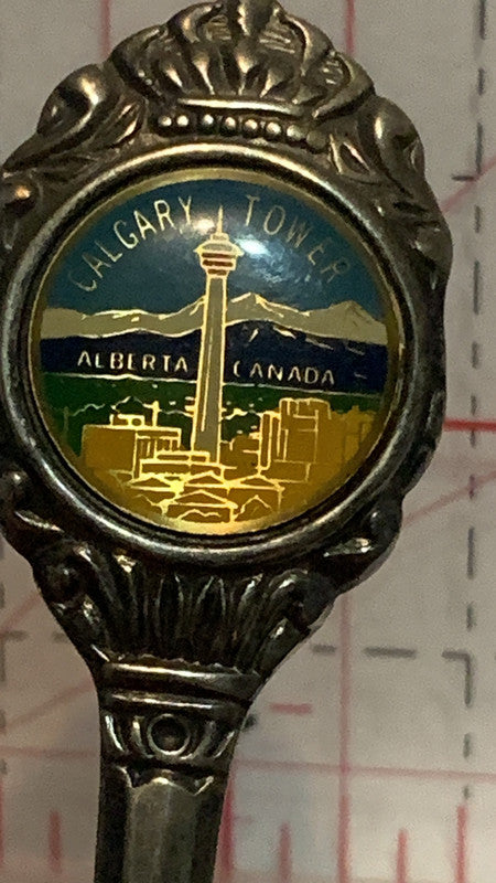 Calgary Tower Alberta Canada   Souvenir Spoon