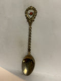Calgary Alberta Wild Rose Souvenir Spoon