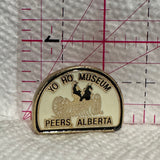 Yo Ho Museum Peers Alberta Logo  Lapel Pin