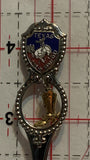 Texas Lone Star State Rodeo Boat   Souvenir Spoon
