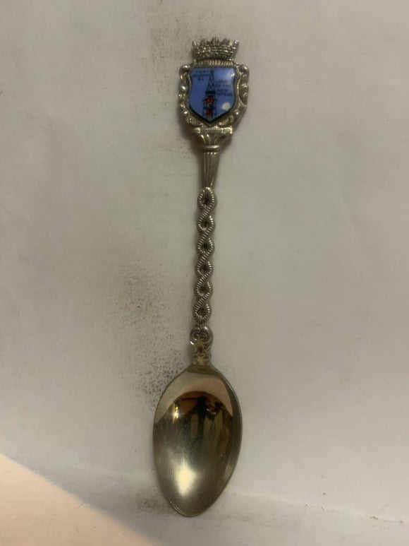 Fort St John BC Land of the New Totems Souvenir Spoon