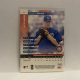 #61 Kerry Wood Chicago Cubs 2002 Donruss Leaf Baseball Card HU