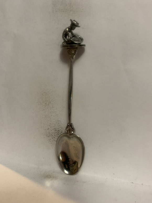 Barkerville BC Gold Panner Souvenir Spoon