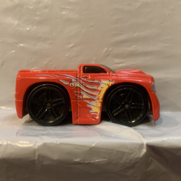 Red Dodge Ram Pickup Hot Wheels Loose Diecast Car 1/64 HD