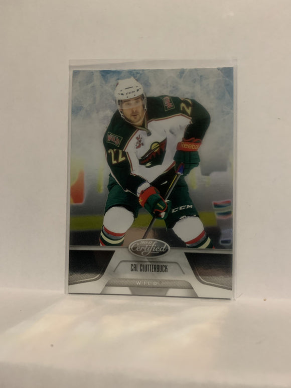 #29 Cal Clutterback Minnesota Wild 2011-12 O-Pee-Chee Hockey Card