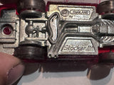 Red Clear Stockar Hot Wheels Diecast Car