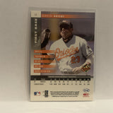 #57 David Segui Baltimore Orioles 2002 Donruss Leaf Baseball Card HU