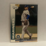 #99 Freddy Garcia Seattle Mariners 2002 Donruss Leaf Baseball Card HU