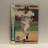 #98 Bret Boone Seattle Mariners 2002 Donruss Leaf Baseball Card HU