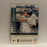 #98 Bret Boone Seattle Mariners 2002 Donruss Leaf Baseball Card HU