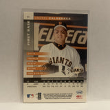 #97 Andres Galarraga San Francisco Giants 2002 Donruss Leaf Baseball Card HU