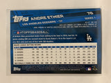 #76 Andre Ethier Los Angeles Dodgers 2017 Topps Series One Baseball Card