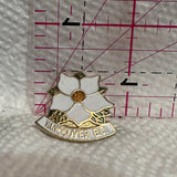 Vancouver BC Dogwood Flower  Lapel Pin