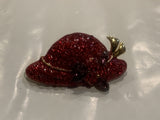 Red Hat Lapel Hat Pin CL