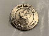 Salt Lake City Daimler Chrysler Canada Olympics Lapel Hat Pin CL