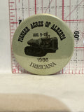 Pioneer Acres of Alberta Aug 1986 Irricana Button Pinback