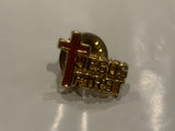 Jesus First Cross Lapel Hat Pin CL