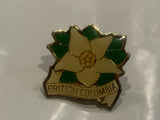 British Columbia Dogwood Flower Lapel Hat Pin CL